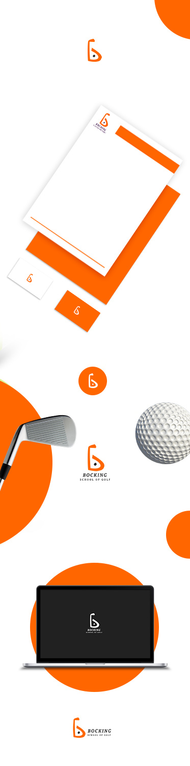 Logo Design by hippopo.designer for Bocking School of Golf | Design #18087605