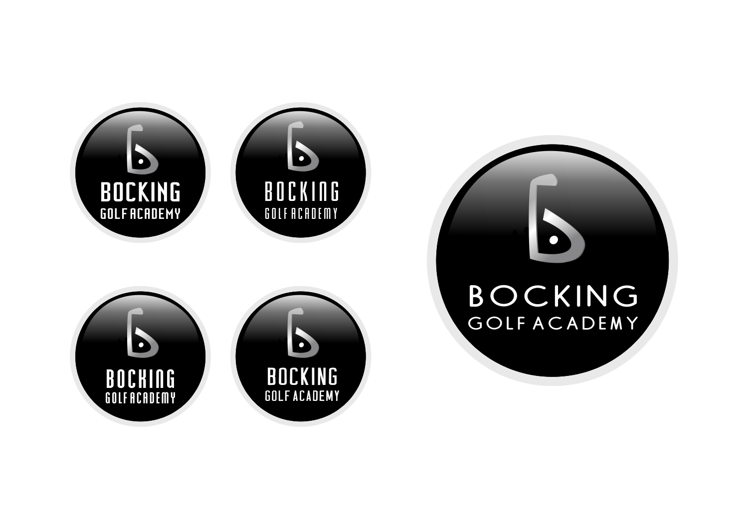 Logo Design by hippopo.designer for Bocking School of Golf | Design #18107916