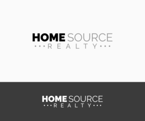 Home Source Realty | Logo Design by B8