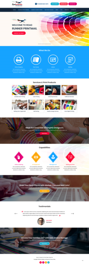 Web Design by pb for this project | Design: #18126713