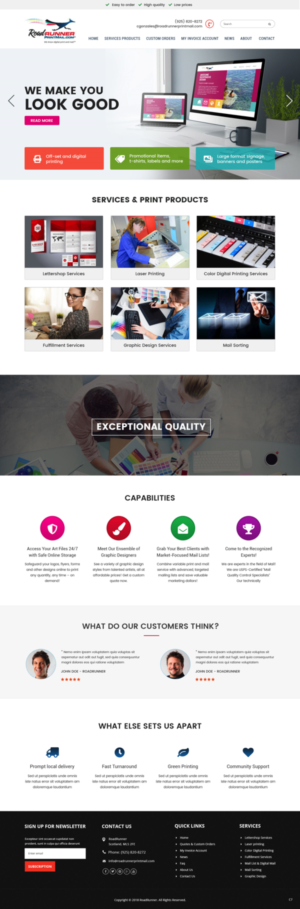 Web Design by pb for this project | Design: #18126715