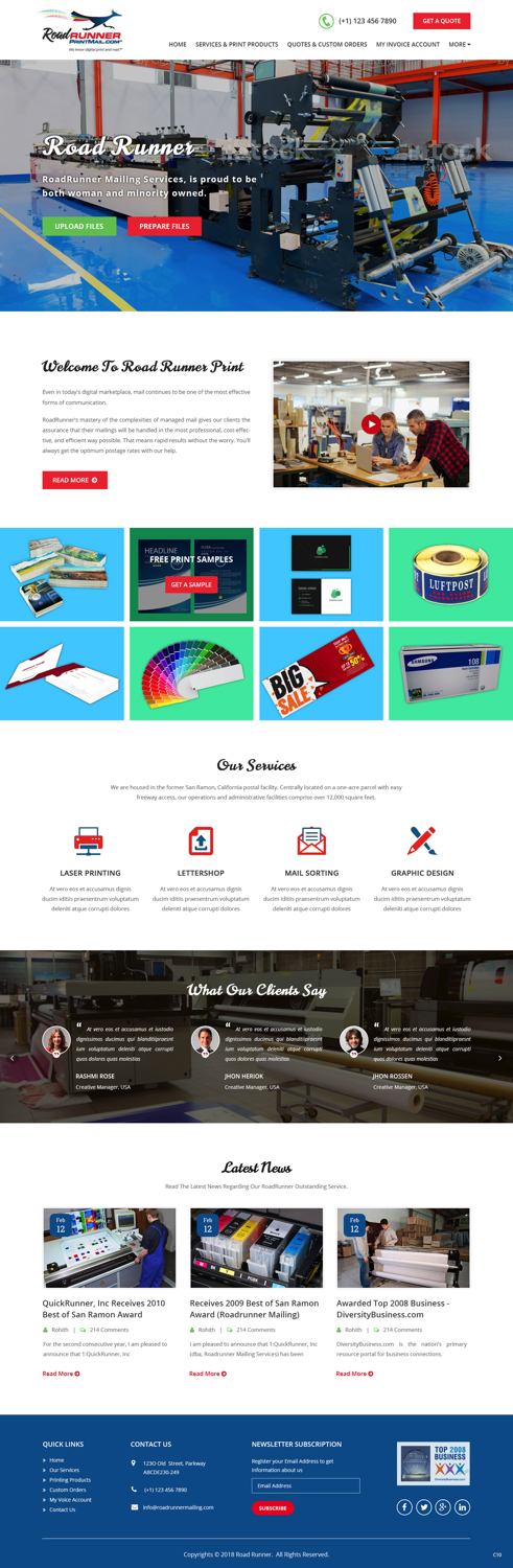 Web Design by pb for this project | Design #18126730