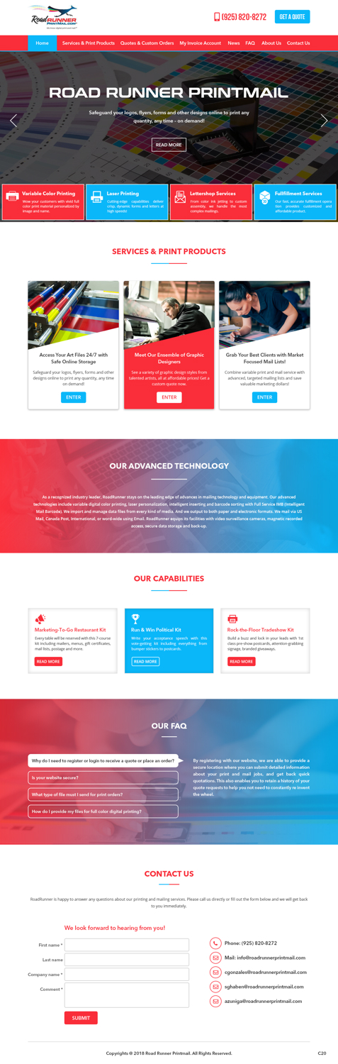 Web Design by pb for this project | Design #18126731