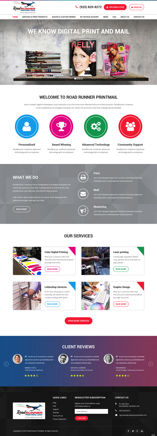 Web Design by pb for this project | Design #18126732
