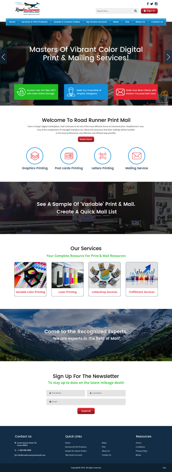 Web Design by pb for this project | Design #18126733