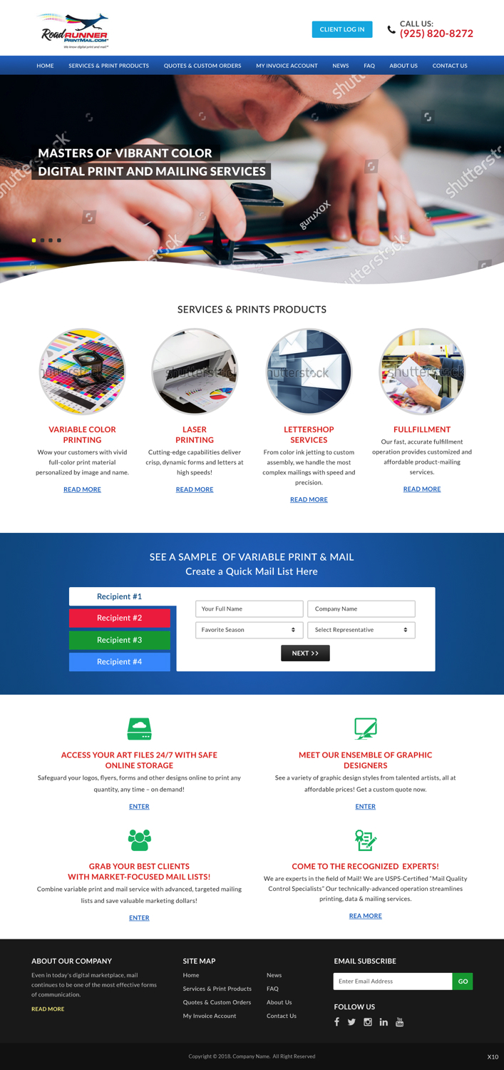 Diseño Web por pb para este proyecto | Diseño #18126759
