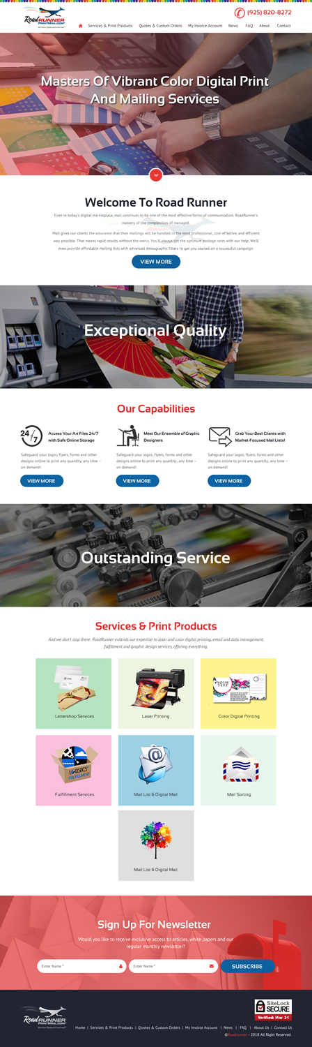 Diseño Web por rightway para este proyecto | Diseño #18126969