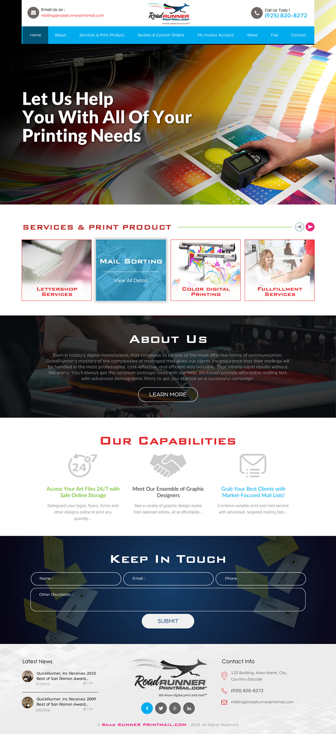 Web Design by rightway for this project | Design #18126972