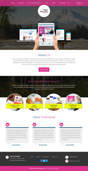 Web Design by rightway for this project | Design: #18126978