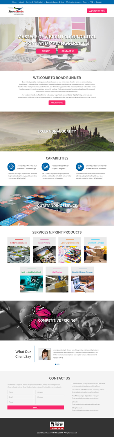 Web Design by rightway for this project | Design #18126981