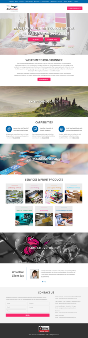 Web Design par rightway pour ce projet | Design : #18126981