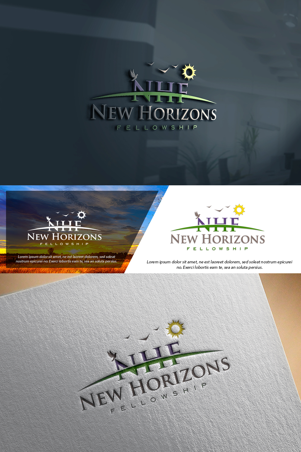 Logo Design by damian for New Horizons Fellowship | Design #18005061