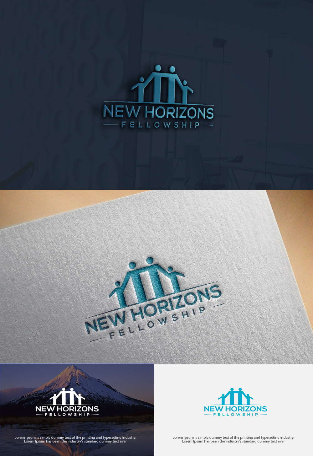 Logo Design by dr ghulam mustafa sahab for New Horizons Fellowship | Design #18028591