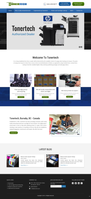 Web Design by pb for this project | Design: #18006470