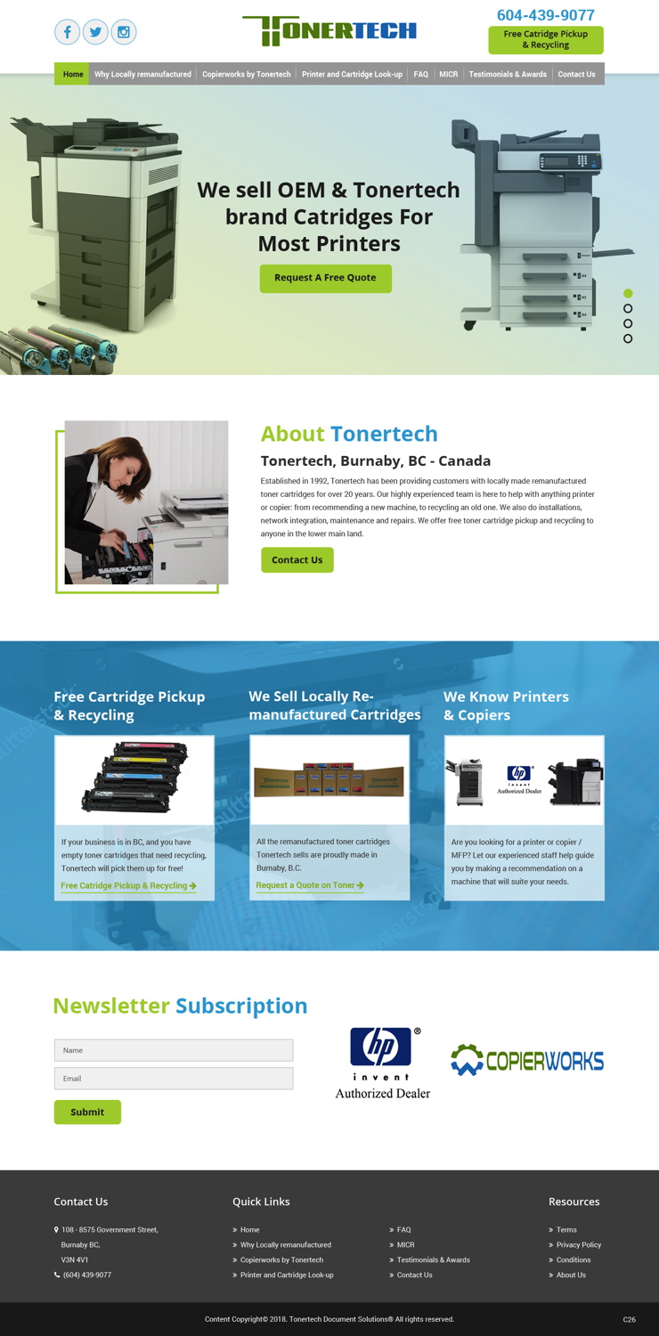 Web Design by pb for this project | Design #18006480