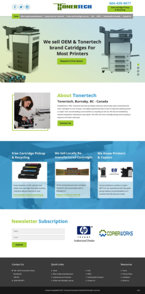 Web Design by pb for this project | Design: #18006480