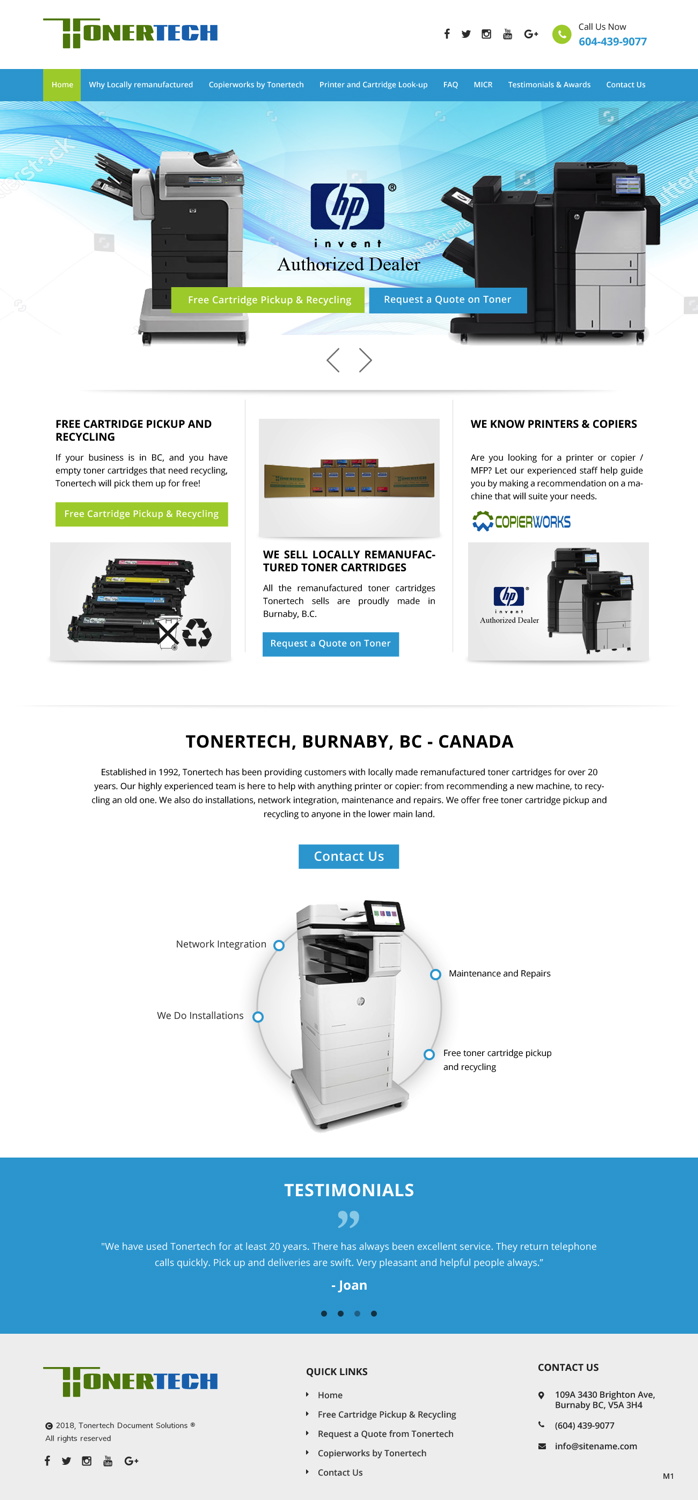 Web Design by pb for this project | Design #18006482