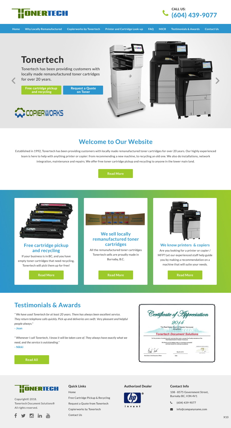Web Design by pb for this project | Design #18015374