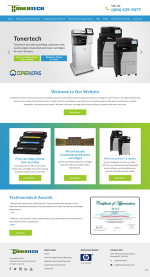 Web Design by pb for this project | Design: #18015374