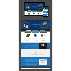 B2B office equipment website, www.tonertech.com