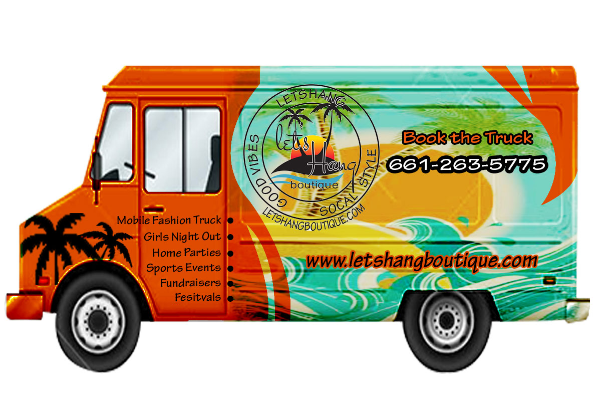 Car Wrap Design by The Faisal for Let's Hang Boutique | Design #18031843