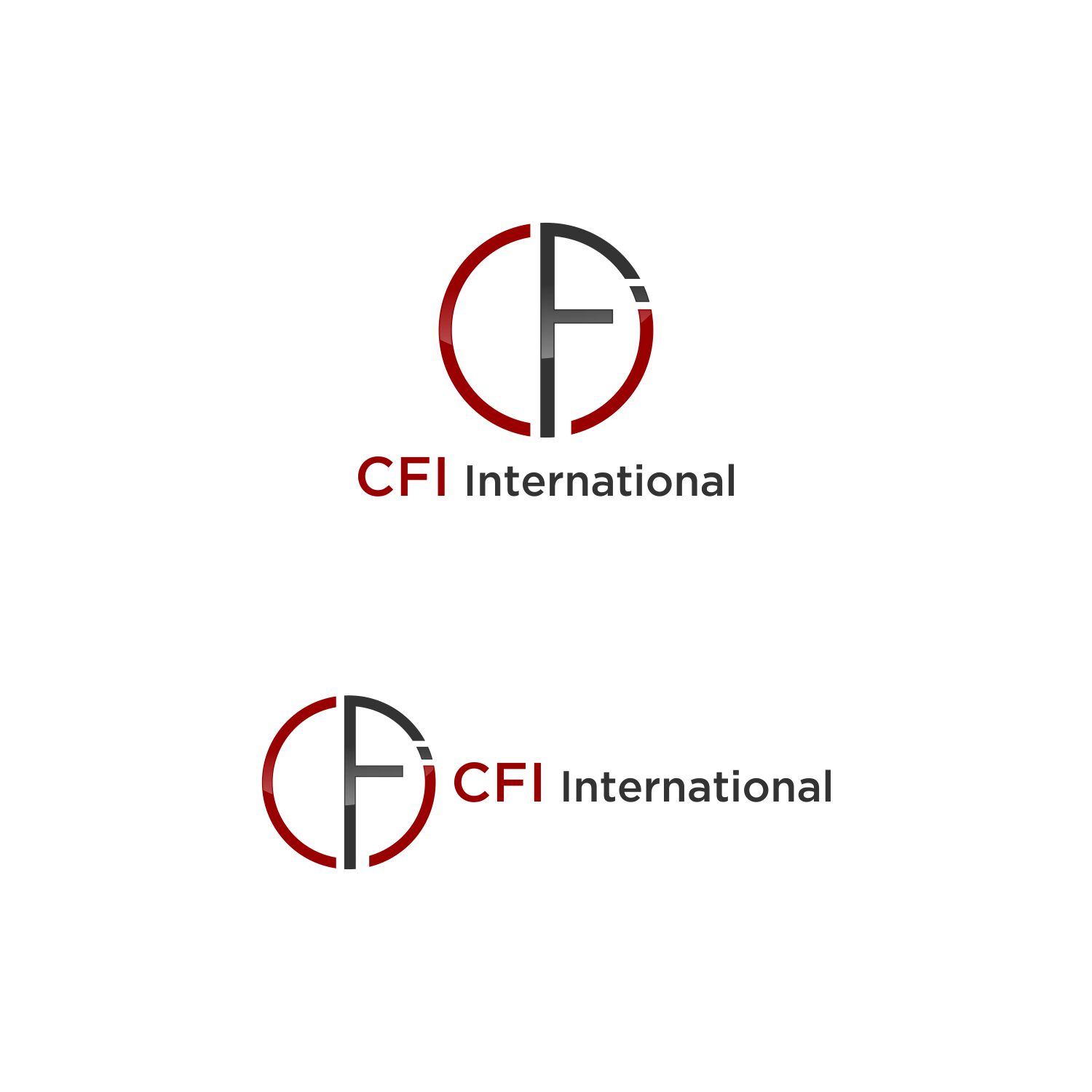 Masculine Elegant Flooring Logo Design For Cfi International By