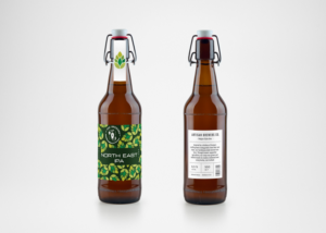 Craft brewery needs two bottle labels designed for our fresh hop beer and another star wars inspired | Diseño de Empaque por Farmiza