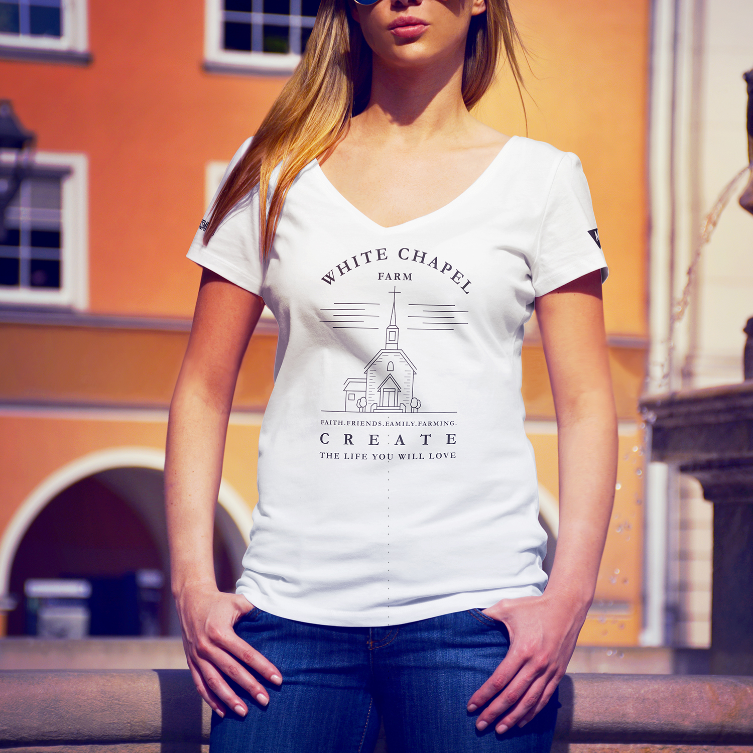 Logo Design by Marc Ray for White Chapel Farm | Design #18057500