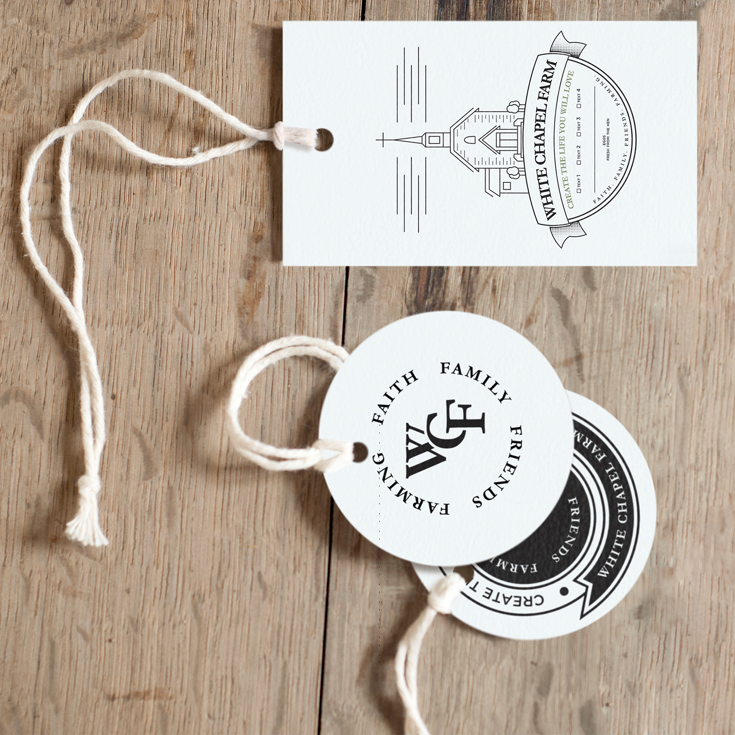 Logo Design by Marc Ray for White Chapel Farm | Design #18057501