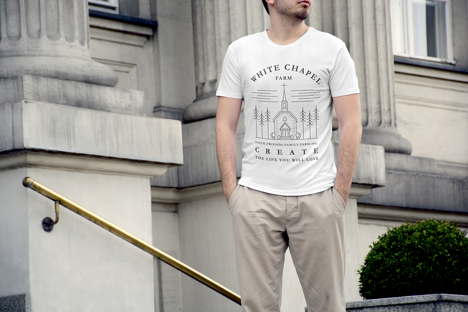 Diseño de Logo por Marc Ray para White Chapel Farm | Diseño #18107017