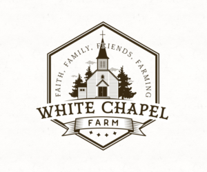 White Chapel Farm  FAITH, FAMILY, FRIENDS, FARMING with a tag line 