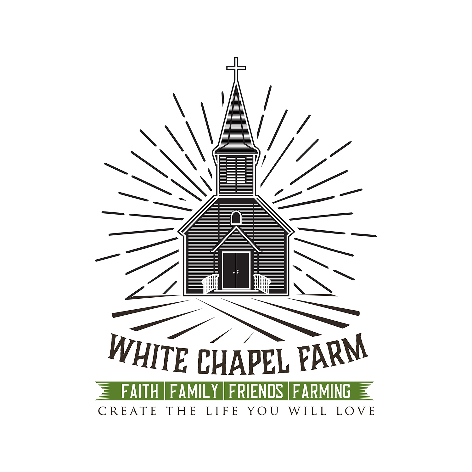 Logo Design by GOOD ARTZ for White Chapel Farm | Design #18062068