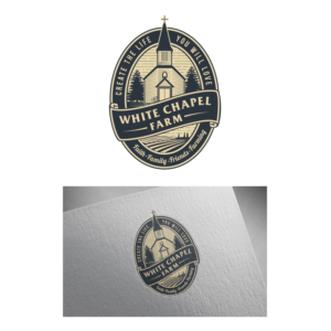 Logo Design by kinan3 for White Chapel Farm | Design: #18032885