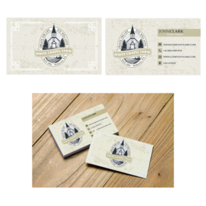 Logo Design by kinan3 for White Chapel Farm | Design: #18229420