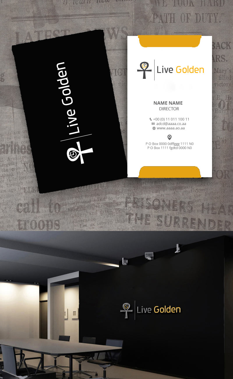 Diseño de Logo por zebronicgraphic para Live Golden LLC | Diseño #18017374