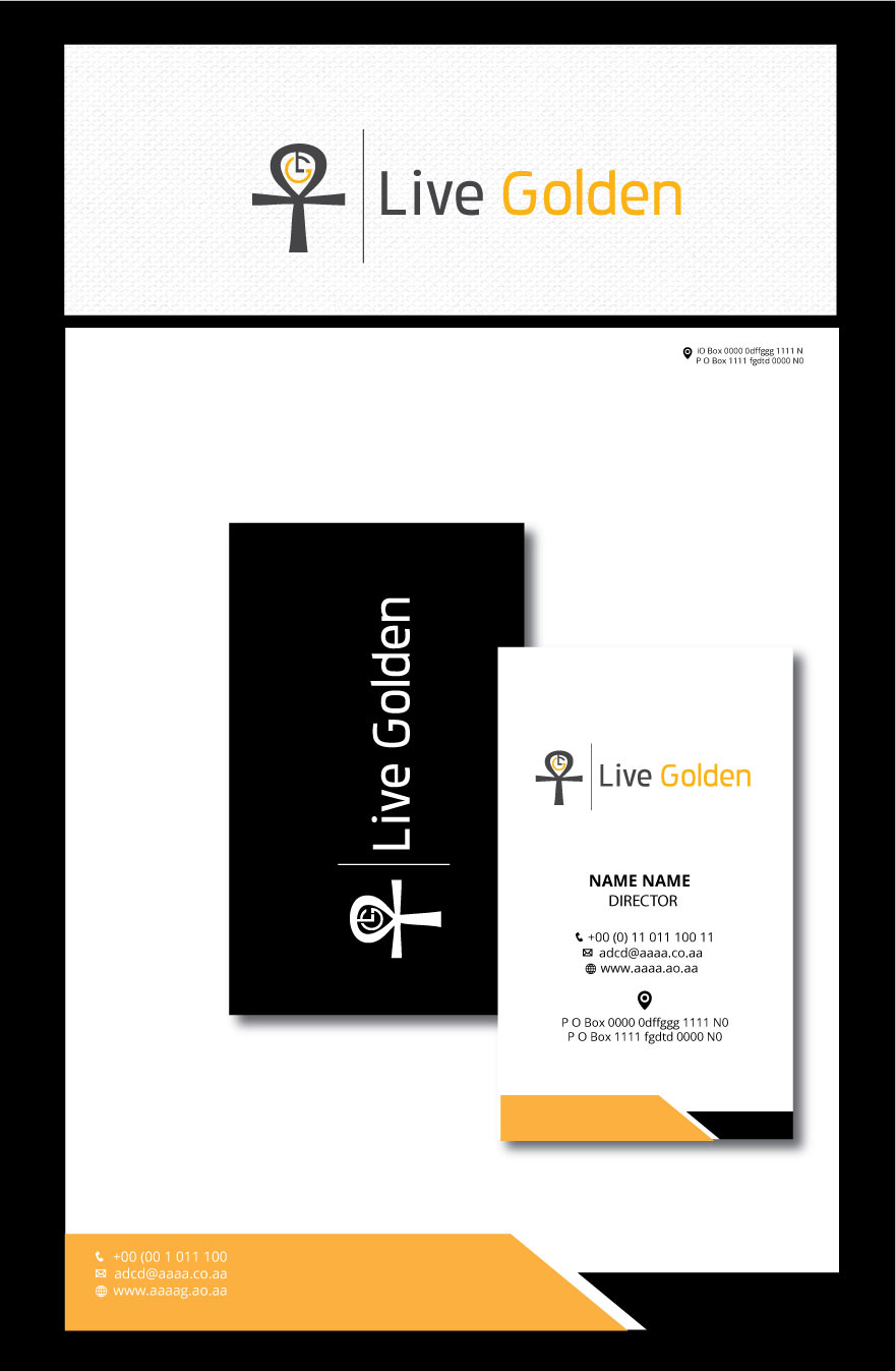 Logo-Design von zebronicgraphic für Live Golden LLC | Design #18017375