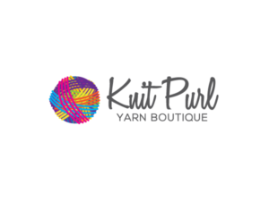 Knit Purl Yarn Boutique | Logo-Design von ABG