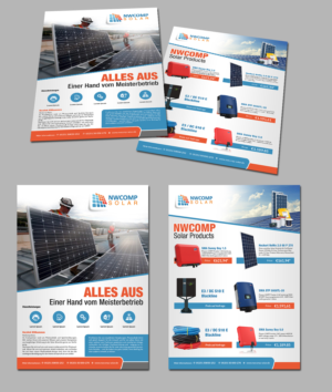 Flyer Design by debdesign for NwComp Solar GmbH | Design: #18019380
