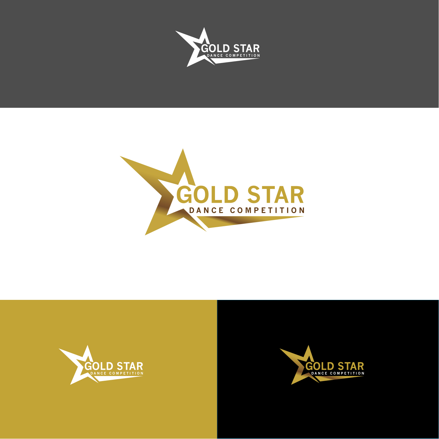 Logo Design by aspiremedia for Gold Star Dance Competition | Design #18011872