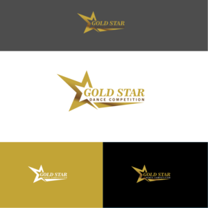 Logo Design by aspiremedia for Gold Star Dance Competition | Design: #18011873
