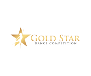 Gold Star Dance Competition | Logo-Design von lexipej