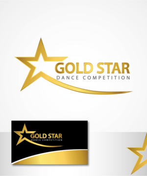 Logo Design by Wild Geek for Gold Star Dance Competition | Design: #18005922