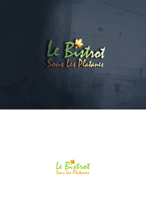 Logo Design by widodo for le bistrot sous les platanes | Design: #18017809