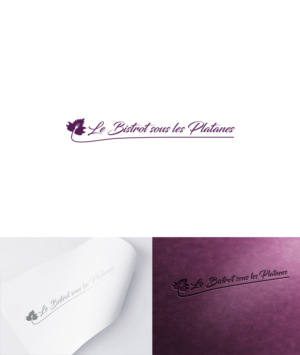 Logo Design by Gestardg2 for le bistrot sous les platanes | Design #18017039