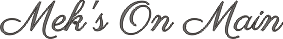 Diseño de Logo por Ana Paquete in Designland para Mek's On Main | Diseño #18135688