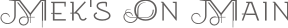 Diseño de Logo por Ana Paquete in Designland para Mek's On Main | Diseño #18135772