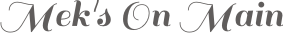 Diseño de Logo por Ana Paquete in Designland para Mek's On Main | Diseño: #18135791