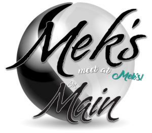 Logo Design by fourdog123 for Mek's On Main | Design #18053944