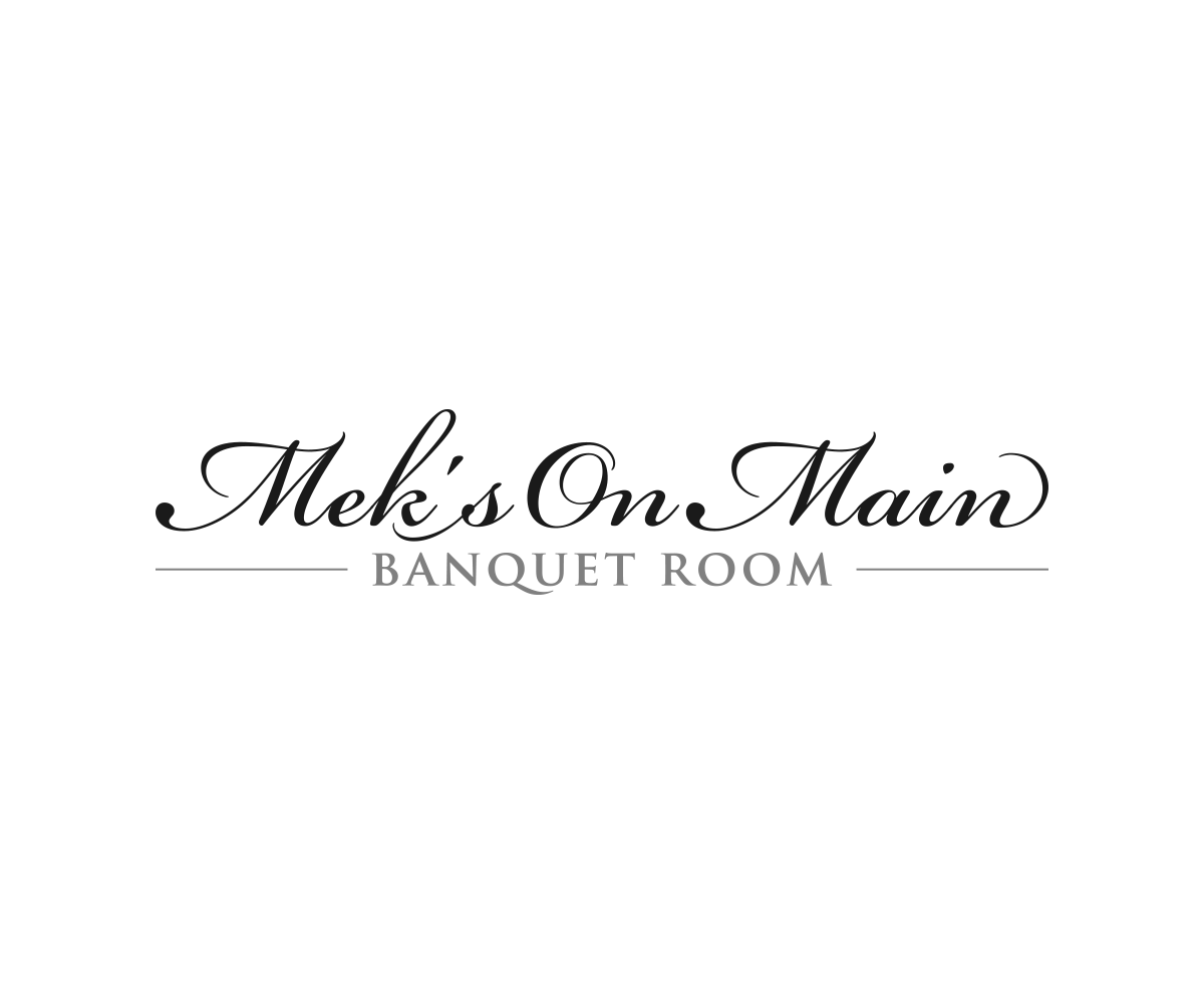 Logo Design by lexipej for Mek's On Main | Design #18017806
