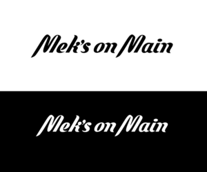 Logo Design by alexander.sanchenko for Mek's On Main | Design #18096662